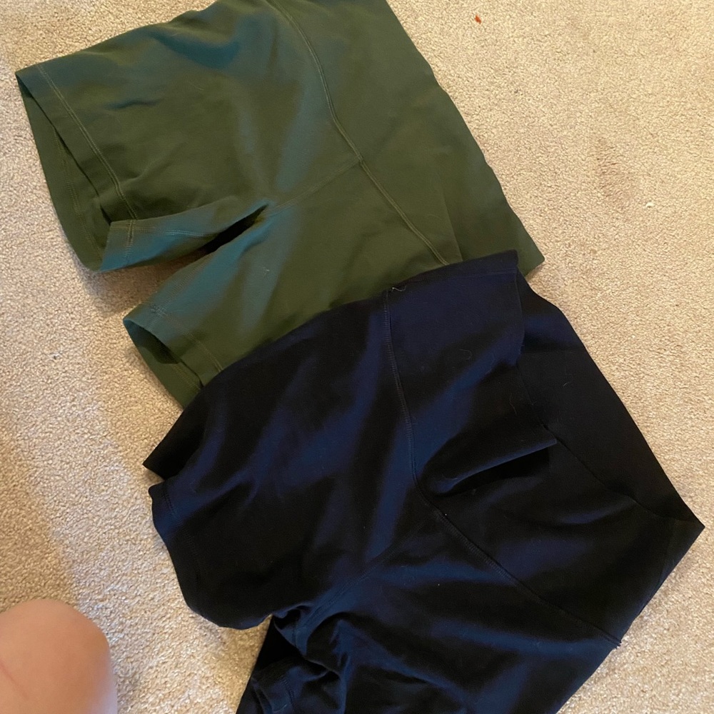 Tna butter high waistband shorts L